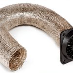 Parking Heater Duct Dompowful Aluminum Flexible-0