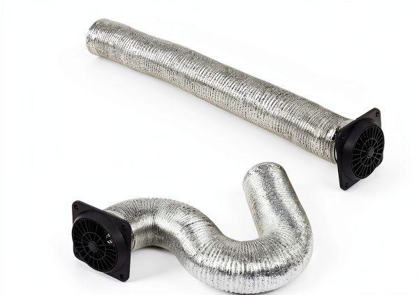Parking Heater Duct Dompowful Aluminum Flexible-3