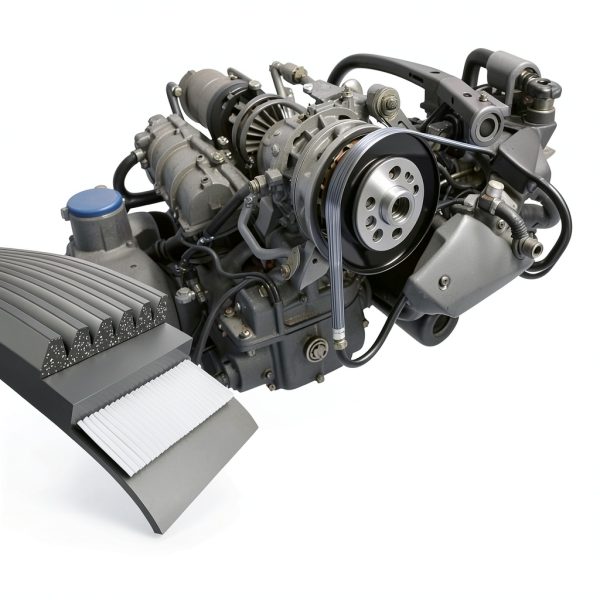 Volkswagen Passat Serpentine Belt A-Premium EPDM Rubber-4