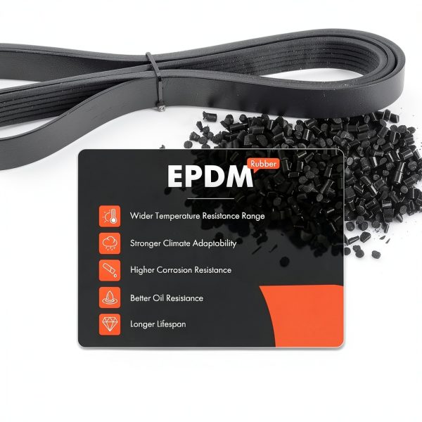 Volkswagen Passat Serpentine Belt A-Premium EPDM Rubber-3