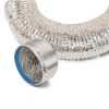 Parking Heater Duct Dompowful Aluminum Flexible-1