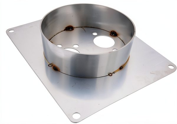 Eberspacher Diesel Heater Turret Stainless 33cm-0