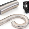 Parking Heater Duct Dompowful Aluminum Flexible-5