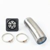 Parking Heater Duct Dompowful Aluminum Flexible-4