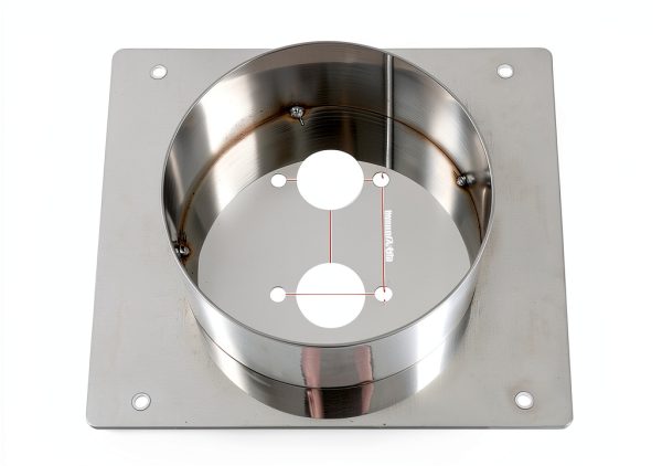 Diesel Heater Mounting Plate Copgge RV Heaters Stainless-3