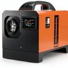 Lioncho Diesel Heater Orange Pedestal 8KW Temperature Control Indoor-0