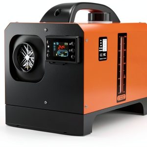 Lioncho Diesel Heater Orange Pedestal 8KW Temperature Control Indoor-0