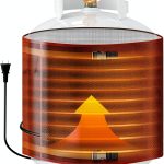 DZGKGM Propane Tank Heater Blanket Black Mat 5‑Layer Insulation 002-0