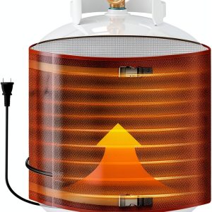 DZGKGM Propane Tank Heater Blanket Black Mat 5‑Layer Insulation 002-0