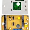 Generic RV Thermostat Push Button Low Voltage 12V White Wall Mount-5