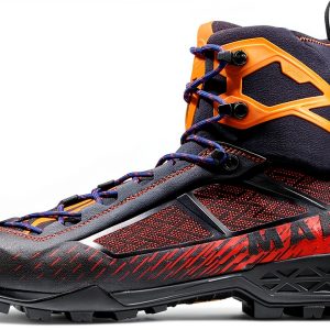 Mammut Trekking Shoes Tie Lite Mid Gore‑Tex Hiking Boots Black/Arumita-0
