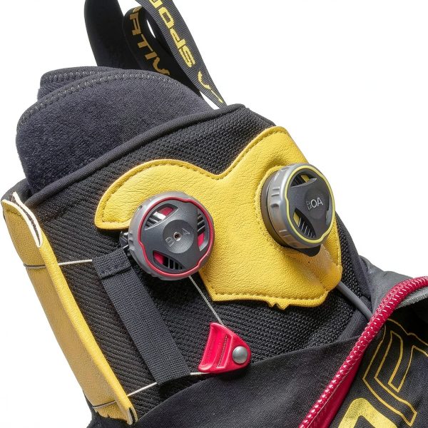 La Sportiva Olympus Mons Mountaineering Boots Yellow/Black 11.5-7