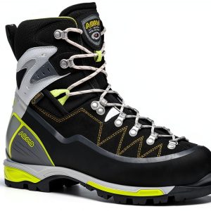 ASOLO Alta Via GV Mountaineering Boot - Multiblack/Green Durable-0