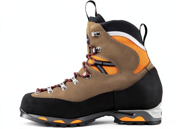 Zamberlan Mountain Trek GTX RR Mountaineering Shoes Graphite Orange 12-2