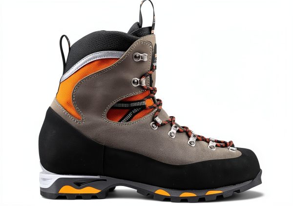 Zamberlan Mountain Trek GTX RR Mountaineering Shoes Graphite Orange 12-1